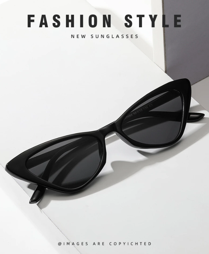 Óculos De Sol Retrô Cat Eye-Vintage Unissex UV400