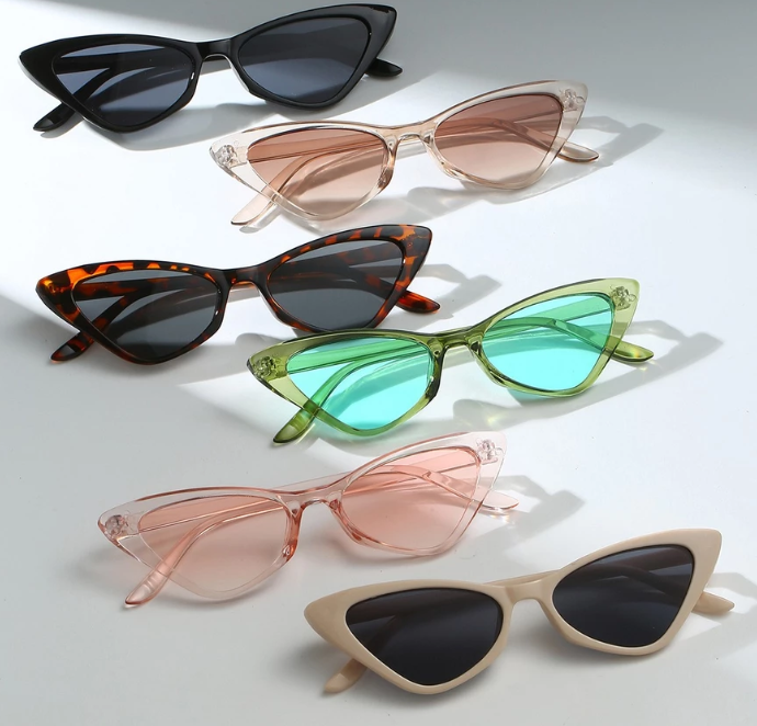 Óculos De Sol Retrô Cat Eye-Vintage Unissex UV400