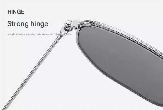 Óculos De Sol Vintage Hexagonais Unissex UV400