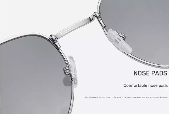 Óculos De Sol Vintage Hexagonais Unissex UV400